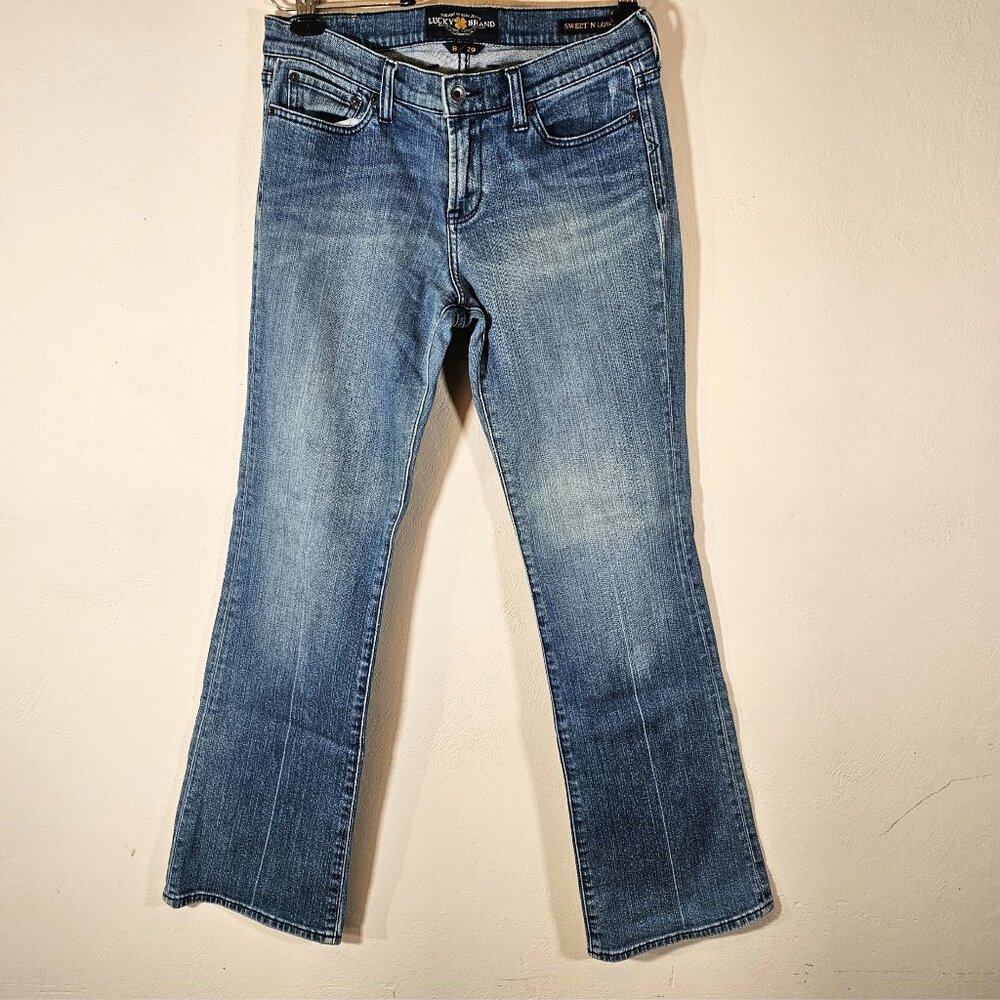 Lucky Sweet N Low Blue Jeans size 8/29 Inseam 31" Tall